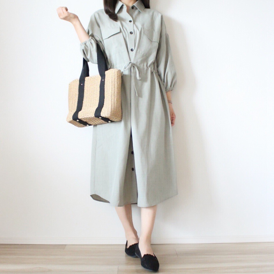 【しまむら】かわいすぎる新作スカート＆ワンピコーデ　高見え具合に感激！【しまりんごの毎日しまむらコーデ～アメブロトップブロガー～ Vol.49】