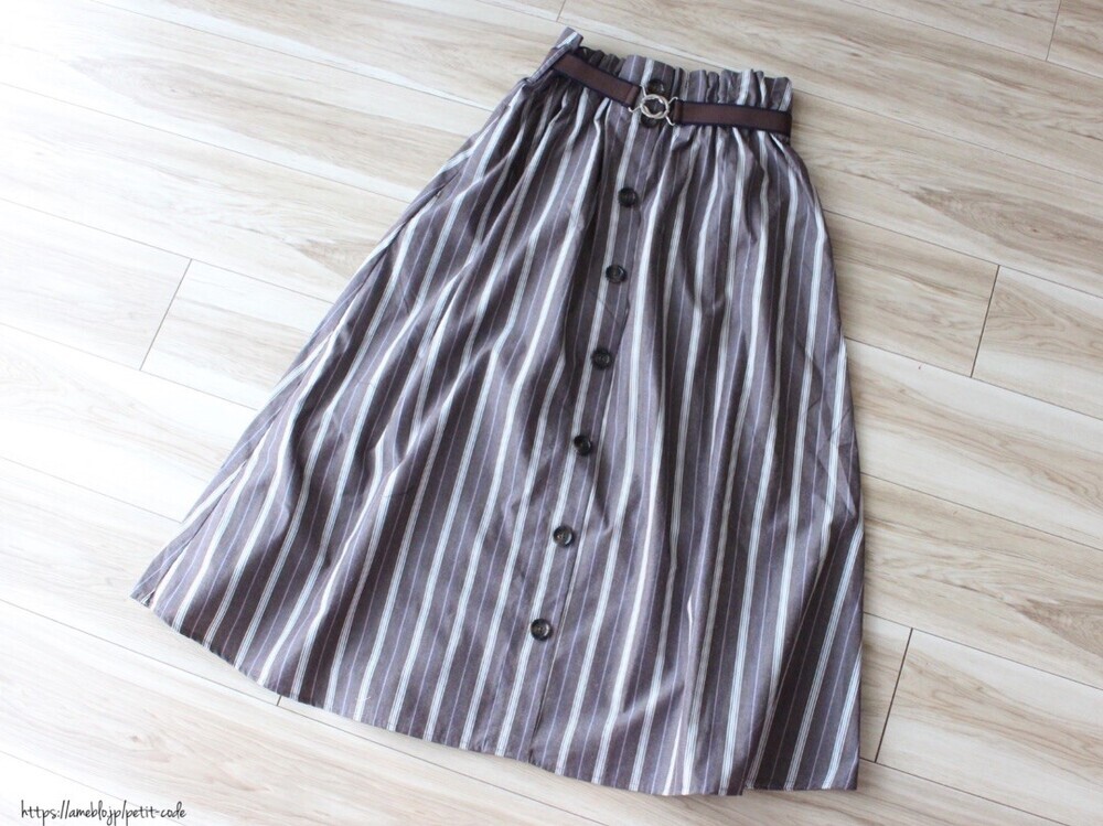 【しまむら】かわいすぎる新作スカート＆ワンピコーデ　高見え具合に感激！【しまりんごの毎日しまむらコーデ～アメブロトップブロガー～ Vol.49】