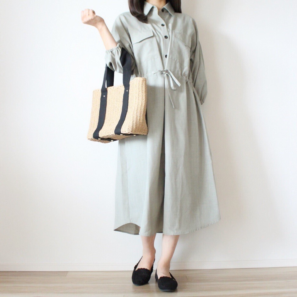 【しまむら】かわいすぎる新作スカート＆ワンピコーデ　高見え具合に感激！【しまりんごの毎日しまむらコーデ～アメブロトップブロガー～ Vol.49】