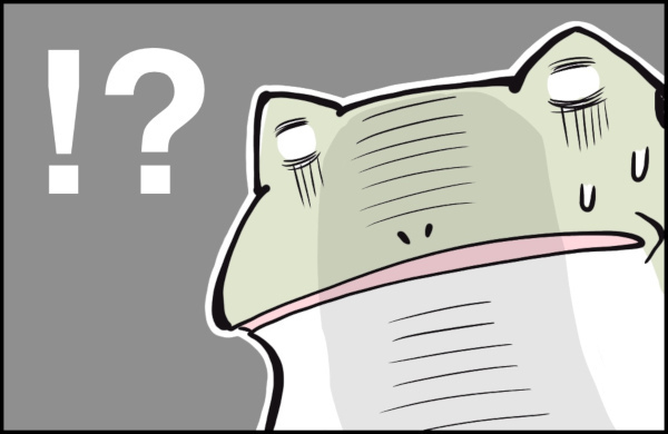 まさかそこから生えるとは…！ 子どもの歯の生え変わりが思わぬ事態に【カエル母さんと3人のこども 第10話】