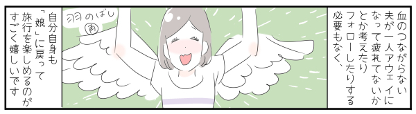 夫抜きの旅行が楽しすぎる！ 幹事役に疲れた妻がムスメになる四世代旅行【子育ては毎日がたからもの☆ 第56話】