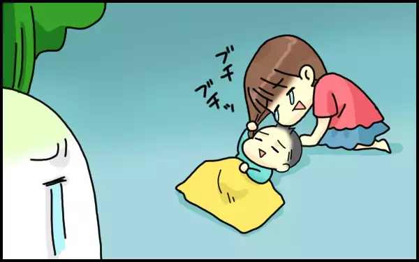【新連載】赤ちゃんはやりたい放題！　４歳差姉弟の間を取り持つための、母の奇行。【たんこんちは　ボロボロゆかい Vol.1】