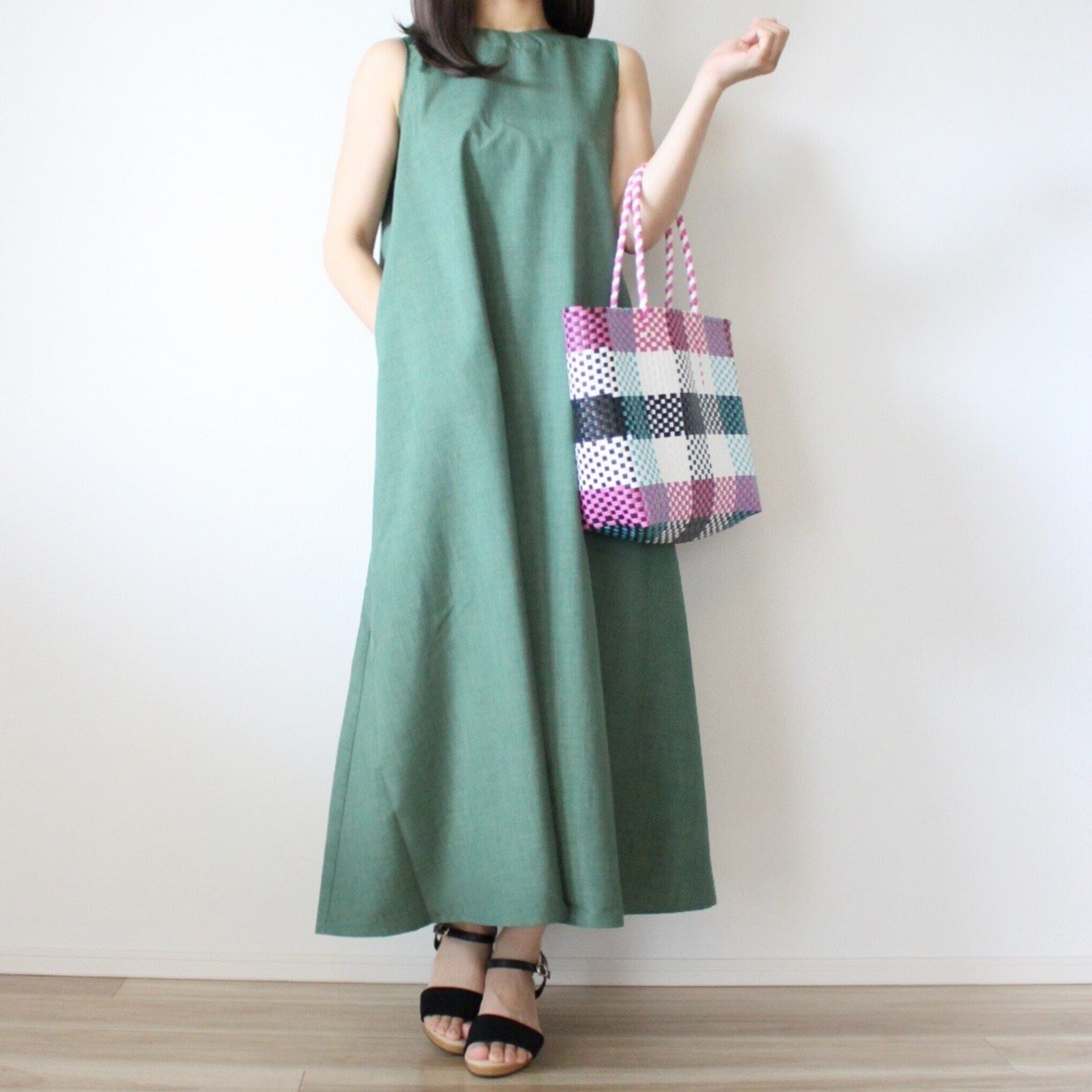 ワンピコーデ で夏を先取り 梅雨のジメジメ気分をリフレッシュ しまりんごの毎日しまむらコーデ アメブロトップブロガー Vol 50 ウーマンエキサイト 1 2