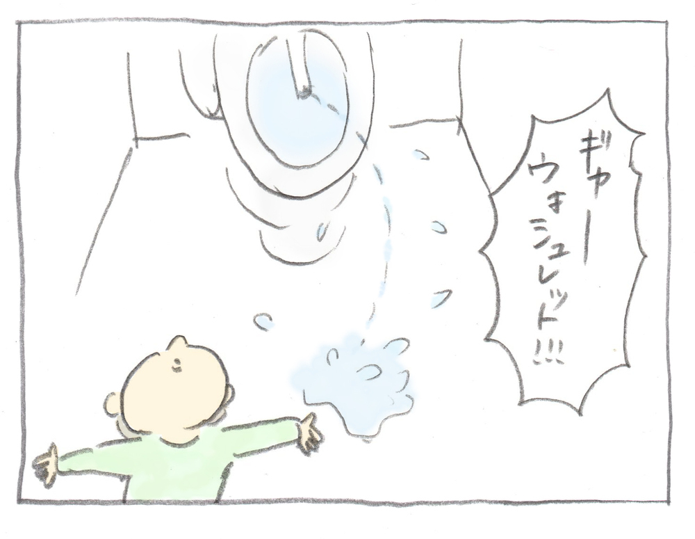 トイレトレーニングはトイレに慣れるところから…【ぎゅうにゅう日記 第7話】