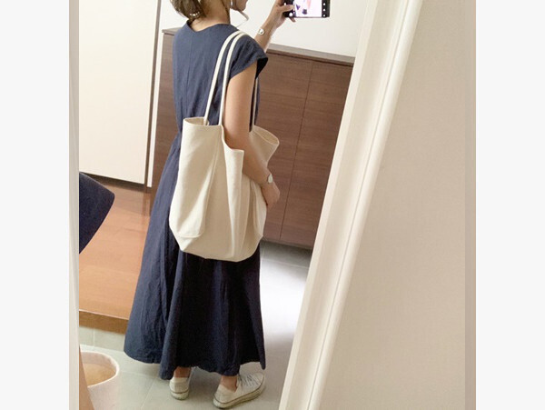 【プチプラ】梅雨のジメジメ気分を払拭！ 爽やかブルーでつくるママコーデ　【AYAのプチプラ格上げコーデ Vol.4】