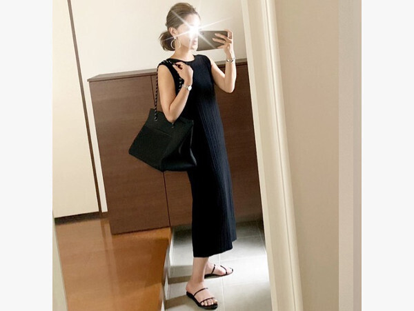 クールでかわいい大人のブラックコーデ　細見え効果も抜群！【AYAのプチプラ格上げコーデ Vol.5】