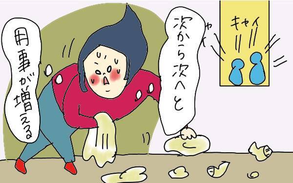 「子育て戦力外」な夫に助けを求めたら…まさかの行動にカッチーン！【コソダテフルな毎日 第128話】