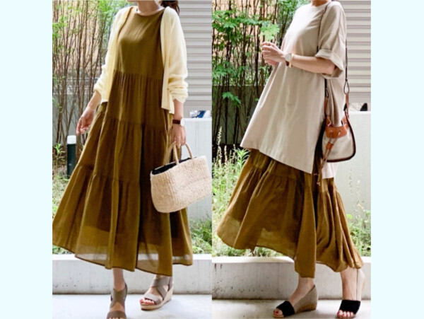 重ねればもっとかわいい！ 「ワンピ＋α」の着こなし術【ユニクロ大人コーデ～アメブロ30代ファッション1位 Hanaさん ～ Vol.55】