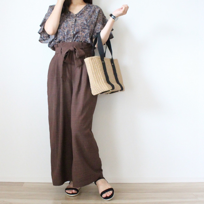 「しまむら」話題のコラボアイテムで、大人かわいい夏の着こなし【しまりんごの毎日しまむらコーデ～アメブロトップブロガー～ Vol.53】