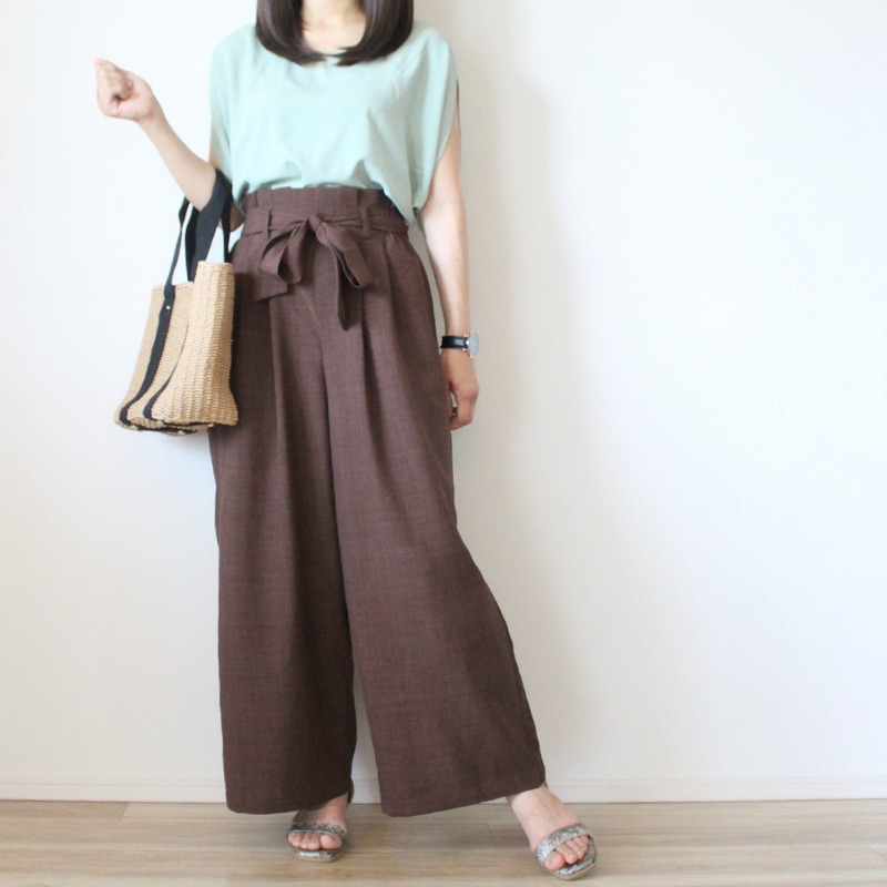 「しまむら」話題のコラボアイテムで、大人かわいい夏の着こなし【しまりんごの毎日しまむらコーデ～アメブロトップブロガー～ Vol.53】