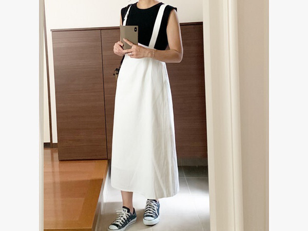 「コンバース」でつくる大人カジュアルコーデ　絶妙カラーが女性らしさを格上げ！【AYAのプチプラ格上げコーデ Vol.6】