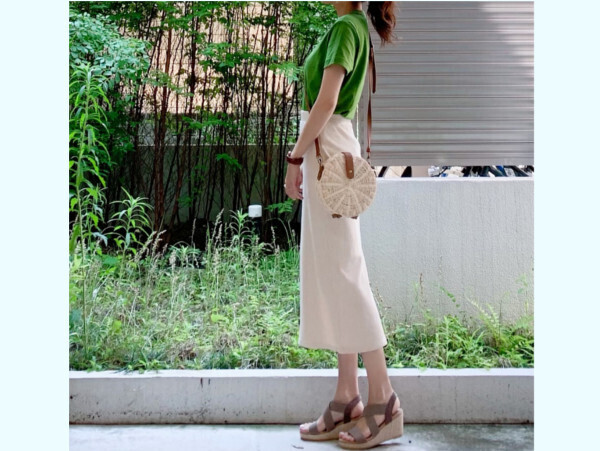 この夏グリーンがかわいい！ 「ユニクロ」でつくる上品で心地よい大人コーデ【ユニクロ大人コーデ～アメブロ30代ファッション1位 Hanaさん ～ Vol.56】