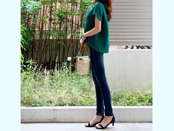 この夏グリーンがかわいい！ 「ユニクロ」でつくる上品で心地よい大人コーデ【ユニクロ大人コーデ～アメブロ30代ファッション1位 Hanaさん ～ Vol.56】