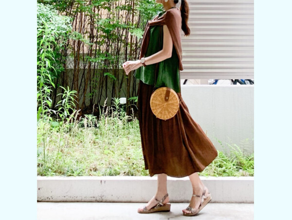 この夏グリーンがかわいい！ 「ユニクロ」でつくる上品で心地よい大人コーデ【ユニクロ大人コーデ～アメブロ30代ファッション1位 Hanaさん ～ Vol.56】