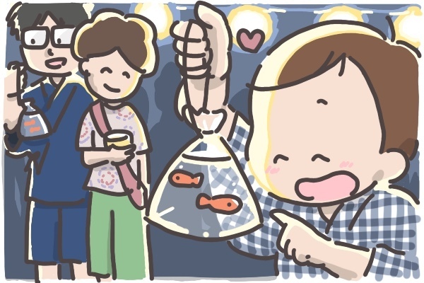 金魚をすくったはいいけれど…NGだらけの飼育スタート！【そんたんママときーちゃんの「はじめてづくし」 第9話】