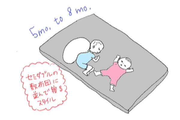ベッド or 布団 双子の寝床事情【ワーキングママのミックスツインズ日記 Vol.7】