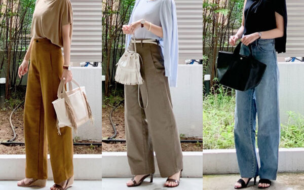 ユニクロ話題の神ボトムス！「カーブワイドパンツ」で大人の美脚コーデ【ユニクロ大人コーデ～アメブロ30代ファッション1位 Hanaさん ～ Vol.57】