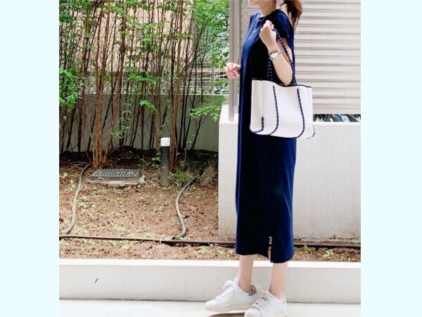 「ユニクロ」3つのブルーでつくる真夏の爽やかコーデ【ユニクロ大人コーデ～アメブロ30代ファッション1位 Hanaさん ～ Vol.58】