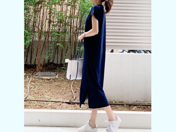 「ユニクロ」3つのブルーでつくる真夏の爽やかコーデ【ユニクロ大人コーデ～アメブロ30代ファッション1位 Hanaさん ～ Vol.58】