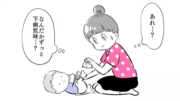 軽い胃腸炎？　甘くみていたら大惨事になった時のお話し【夫婦のじかん大貫ミキエの芸人育児日記 Vol.4】