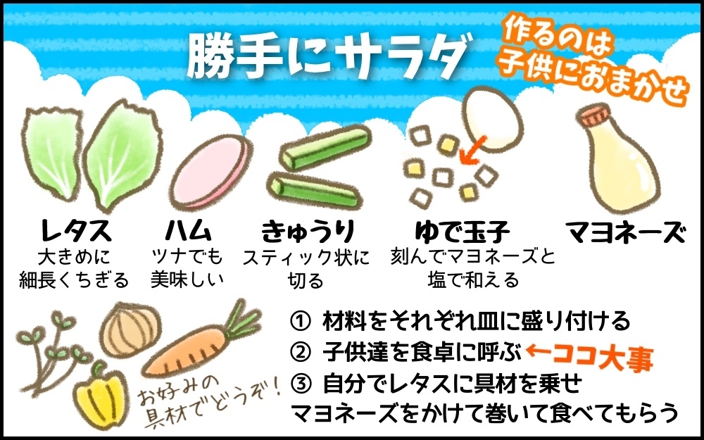 炊飯器に入れて炊くだけ！　簡単なのに子どもが大喜びするズボラの極みレシピ3選【カエル母さんと3人のこども 第16話】