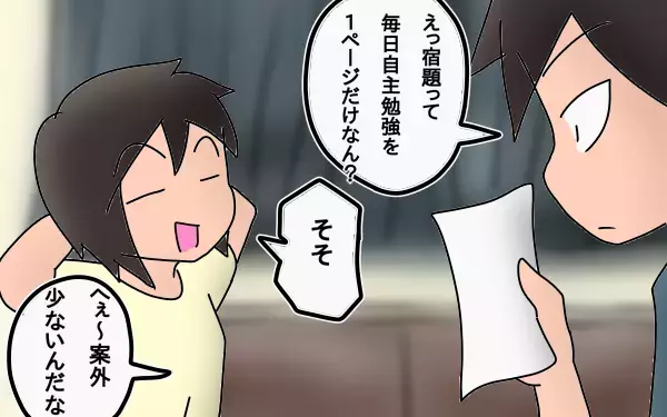 大量の宿題にまたも親子ゲンカ勃発か！　新しい中学生活に待っていた壁とは【もりりんパパと怪獣姉妹 第14話】