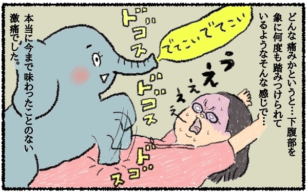 象に踏みつけられるような壮絶な陣痛の痛み！ パニックに陥った私を救った言葉とは？【うちはモフモフ暮らし  第12話】