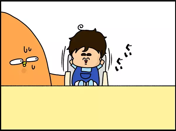 お下がりの高級ベビーチェアで遊ぶ息子に母ドキドキ！　 結局は…【ドイツDE親バカ絵日記 Vol.6】