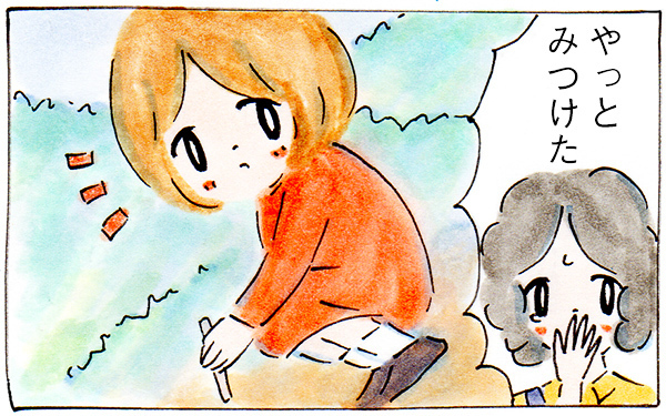 迷子の私を探して流産しかかった母　親となった今、申し訳なさと感謝の気持ちでいっぱいに…【子育てログ！リンゴ日和。 第17話】