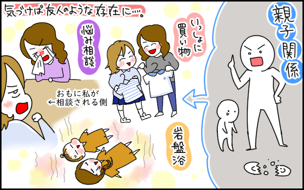 まずい！ 母の地雷を踏んでしまった⁈  ～ 私と母の"友人のような関係"が起こしたトラブル（1）～【息子愛が止まらない!! 第21話】