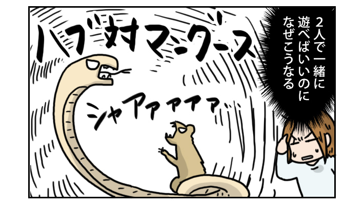 きょうだいゲンカ対策にベビーサークル。まさかの使い方をされるも大成功！【こむぎときなこ Vol.4】