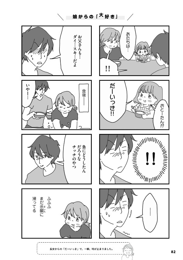 いつか思春期を迎えた娘に読ませたい！パパと娘の大切な思い出を刻むチッチママの新作コミック