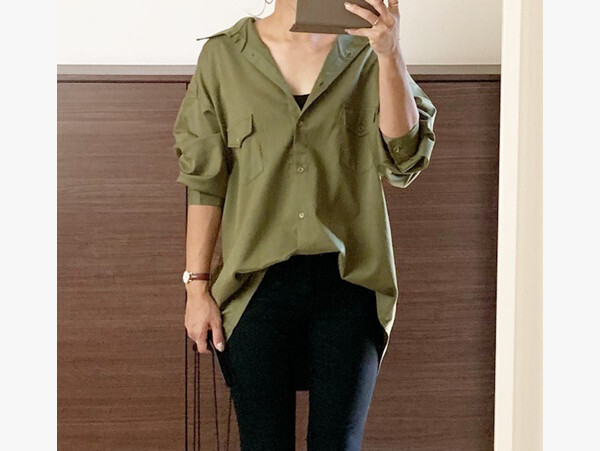 ルーズシルエットで華奢見せ！ オトナ女子のゆるっと「シャツコーデ」【AYAのプチプラ格上げコーデ Vol.11】