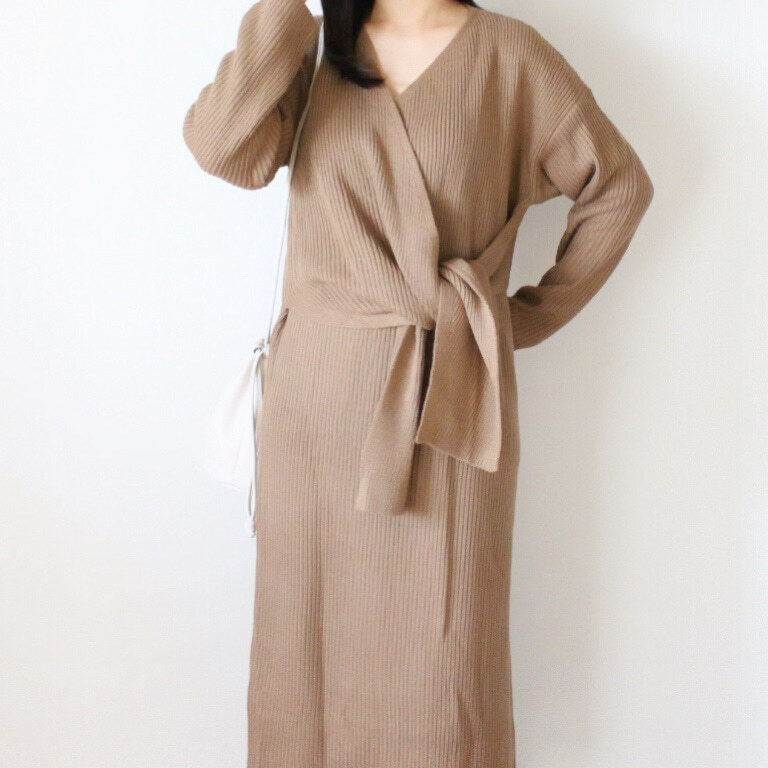 楽ちん＆かわいい「ニットワンピ」　カジュアルとフェミニンどちらの気分？【しまりんごの毎日しまむらコーデ～アメブロトップブロガー～ Vol.59】