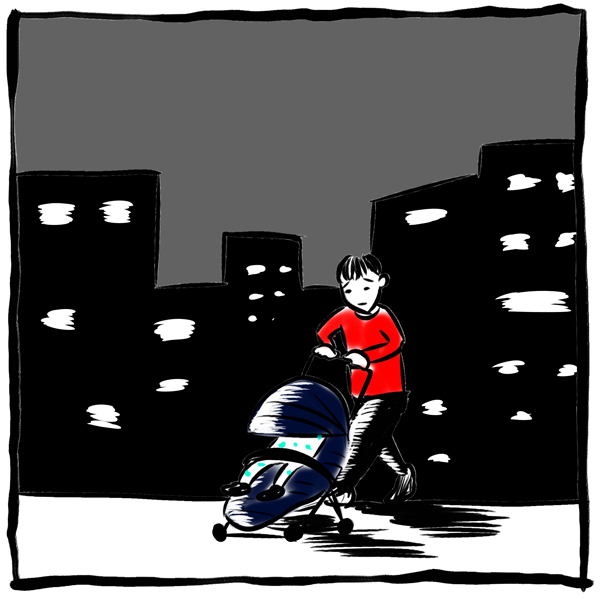 寝ない娘への最後の手段で思わぬ事態に。大パニックの妻が取ったまさかの行動【劔樹人の「育児は、遠い日の花火ではない」 第15話】