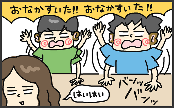 男子小学生の食欲がすごい…兄弟のおなかを満たすため母が用意しているもの【メンズかーちゃん～うちのやんちゃで愛おしいおさるさんの物語～ 第70回】