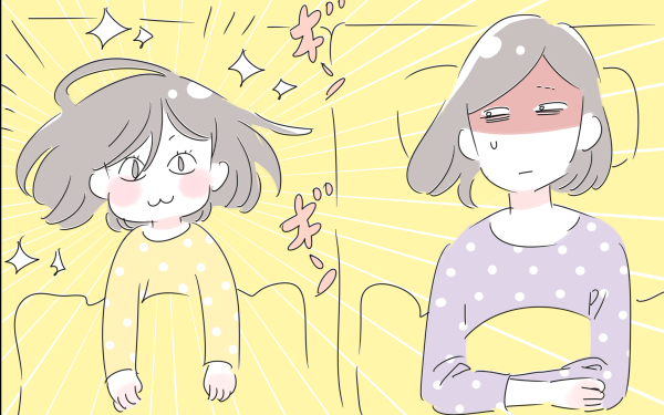 7歳の娘がなかなか寝てくれない～！（涙）わが家の寝かしつけ事情【子育ては毎日がたからもの☆ 第69話】