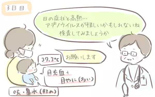 高熱でうなされ…3歳息子のRSウイルス体験記【ゆるっとはなまる育児 第26話】
