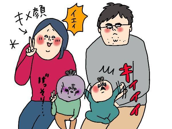 年賀状の準備って面倒くさい…！ 家族写真にひと苦労した話【コソダテフルな毎日 第143話】