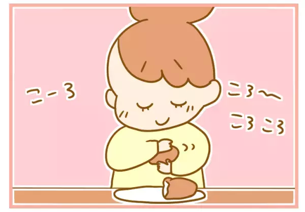 子どもから風邪がうつるとつらい… 残りものは食べないようにしてたのに！【ふたごむすめっこ×すえむすめっこ 第50話】