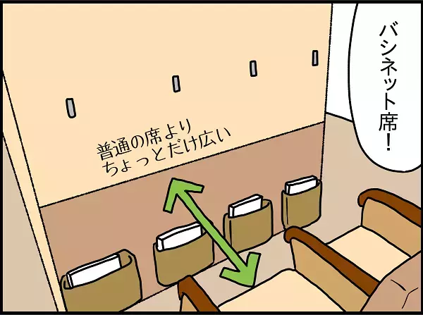 ベビー連れ飛行機の救世主！「バシネット席」ってどんな席？　ギャン泣き息子に隣の男性が神対応【ドイツDE親バカ絵日記 Vol.11】