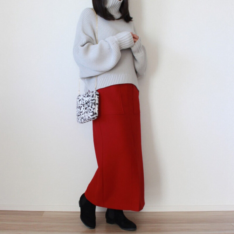 しまむらで、人と差をつける「ニット×スカート」コーデのレパートリー4選【しまりんごの毎日しまむらコーデ～アメブロトップブロガー～ Vol.63】