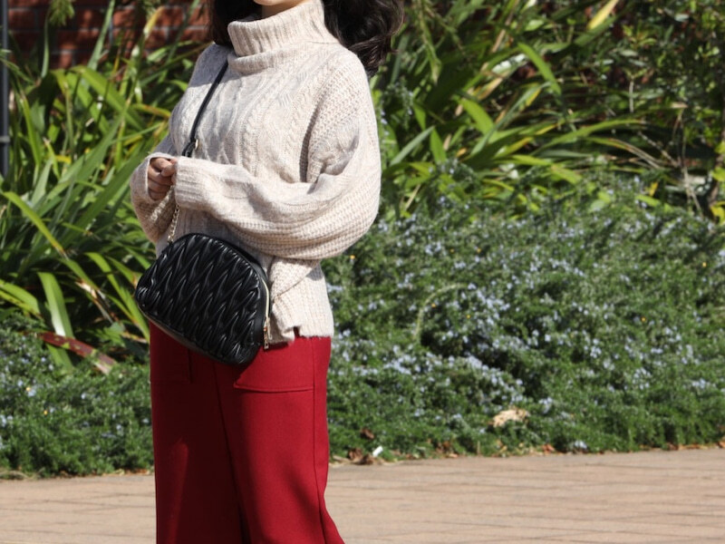 しまむらで、人と差をつける「ニット×スカート」コーデのレパートリー4選【しまりんごの毎日しまむらコーデ～アメブロトップブロガー～ Vol.63】