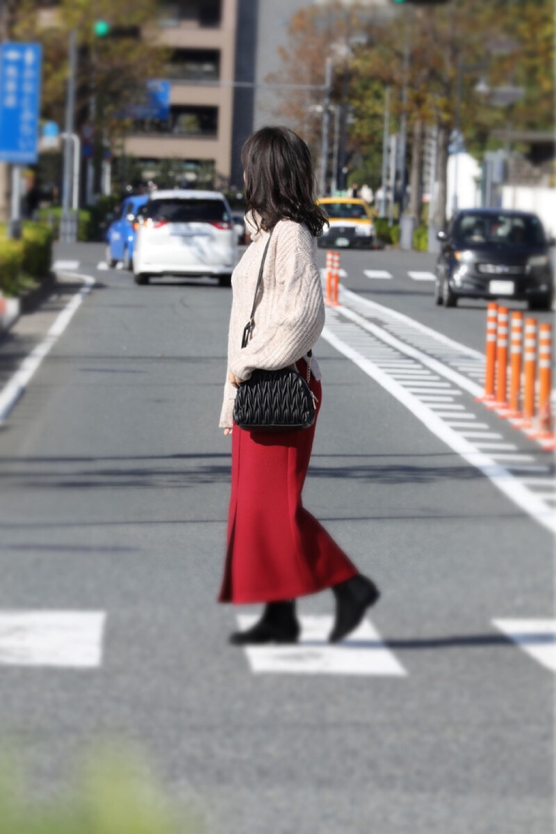 しまむらで、人と差をつける「ニット×スカート」コーデのレパートリー4選【しまりんごの毎日しまむらコーデ～アメブロトップブロガー～ Vol.63】