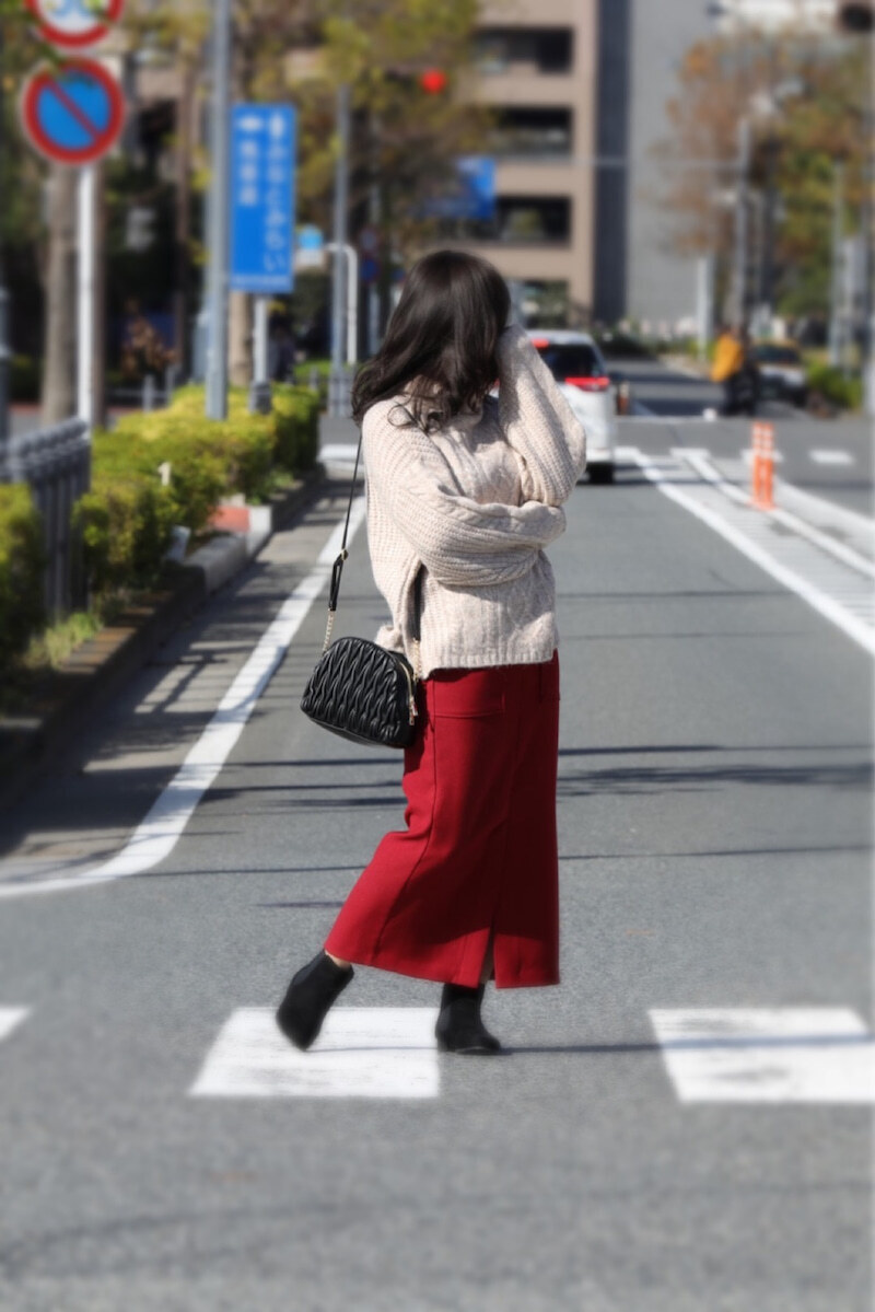 しまむらで、人と差をつける「ニット×スカート」コーデのレパートリー4選【しまりんごの毎日しまむらコーデ～アメブロトップブロガー～ Vol.63】