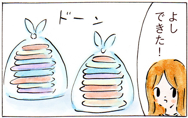 「子どもの作品」や「子ども服」はどう手放す？　我が家のお片付け事情【子育てログ！リンゴ日和。 第23話】