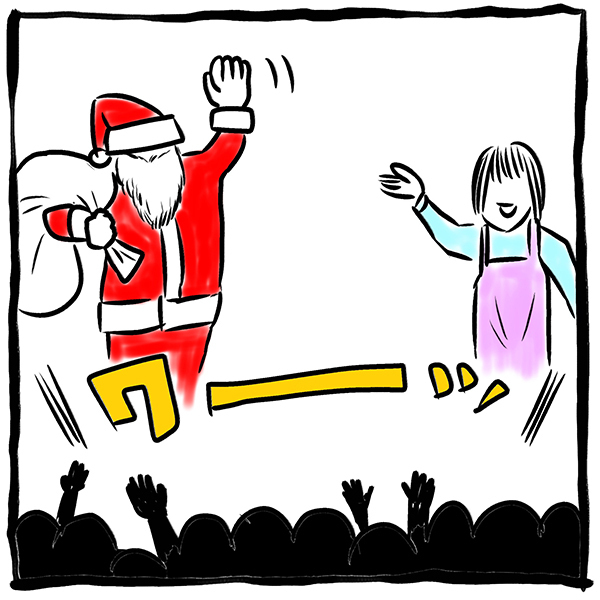 ドラマ出演経験ある私がサンタ!? まさかヒーローの寂しさを味わう羽目に【劔樹人の「育児は、遠い日の花火ではない」 第19話】