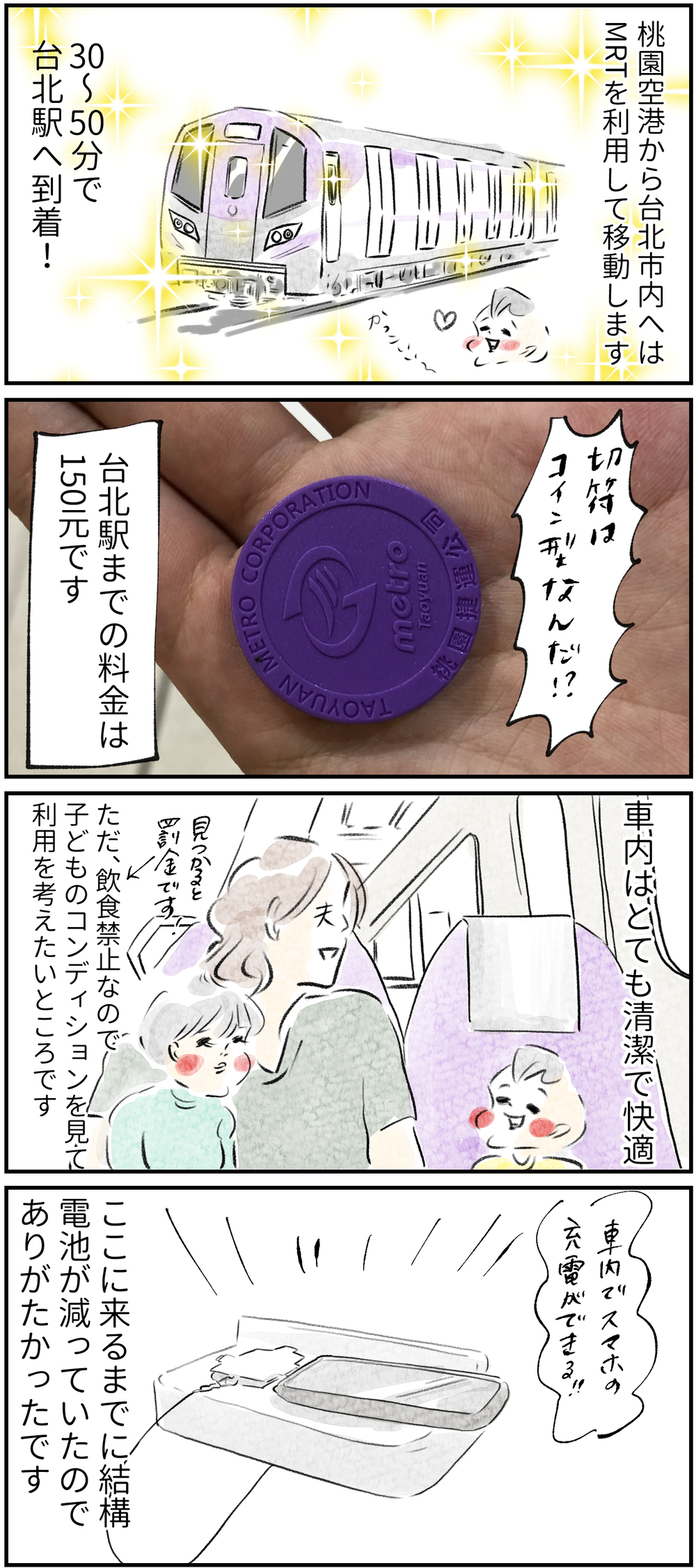 【初めての子連れ台湾：1日め】子連れで移動するコツとマイルール【横峰沙弥香の「まめあるき」 Vol.8】