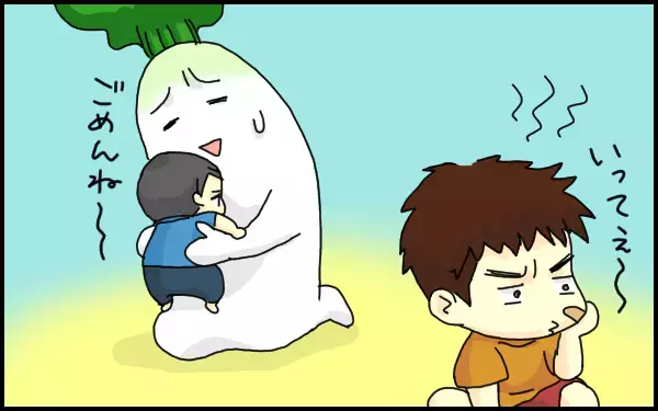 暴れまわる大きなお兄ちゃん！ 赤ちゃんが叩かれていく中で、息子がとった行動とは？【たんこんちは　ボロボロゆかい Vol.7】