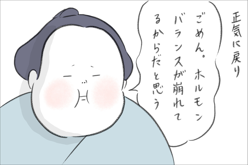 産後うつで気が狂うほど感情の起伏が激しくなったお話【今日もどすこい母さん Vol.2】